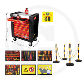 KS Tools Szerszámkocsi PERFORMANCEplus e10