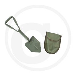 GRANIT Klappspaten aus Metal, 2- fach klappbar