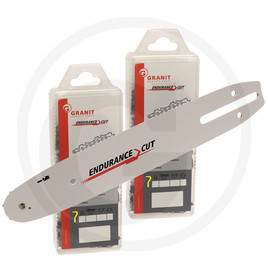 GRANIT Endurance Cut 2+1 fűrészlánc- és láncvezetőkészlet