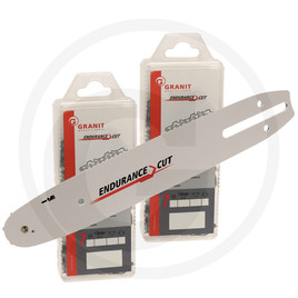 GRANIT Endurance Cut 2+1 fűrészlánc- és láncvezetőkészlet
